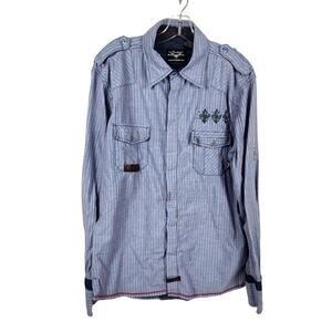 Fender Guitars XL Long Sleeve Button Up Shirt Flip Cuffs